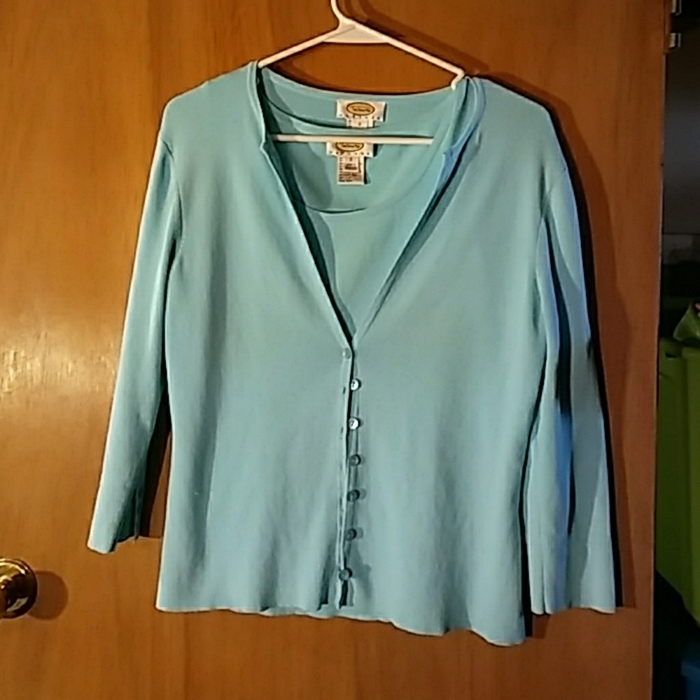 2 piece cardigan